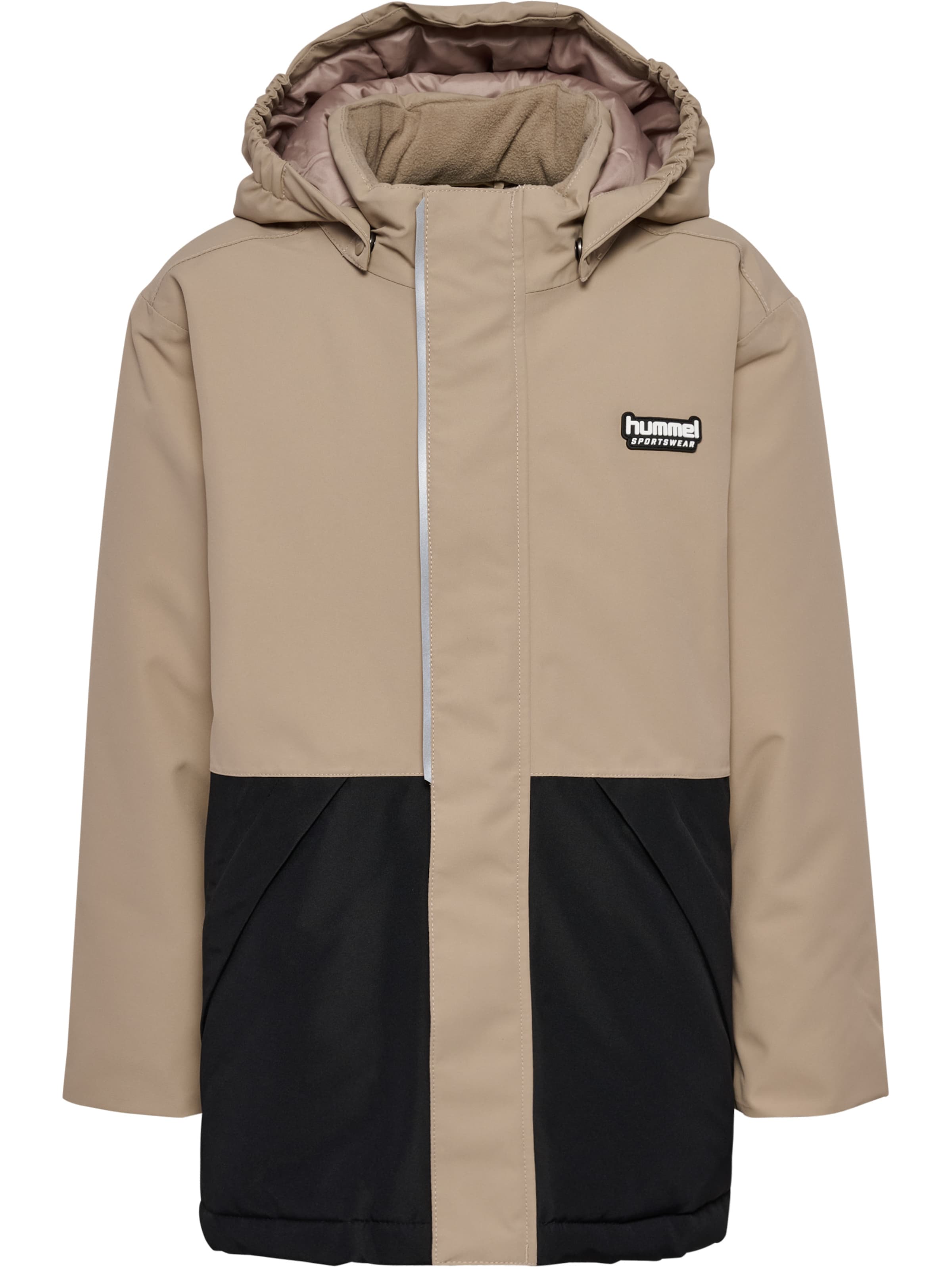 Hummel Functionele jas in Bruin: voorkant