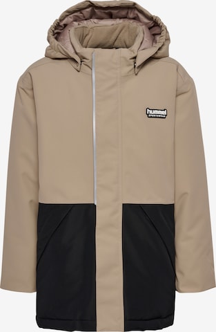 Hummel Functionele jas in Bruin: voorkant