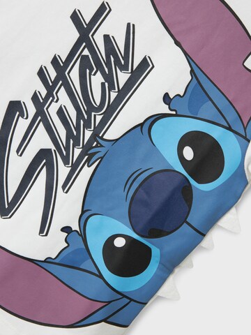 NAME IT Shirt 'NMMANWIT STITCH' in White