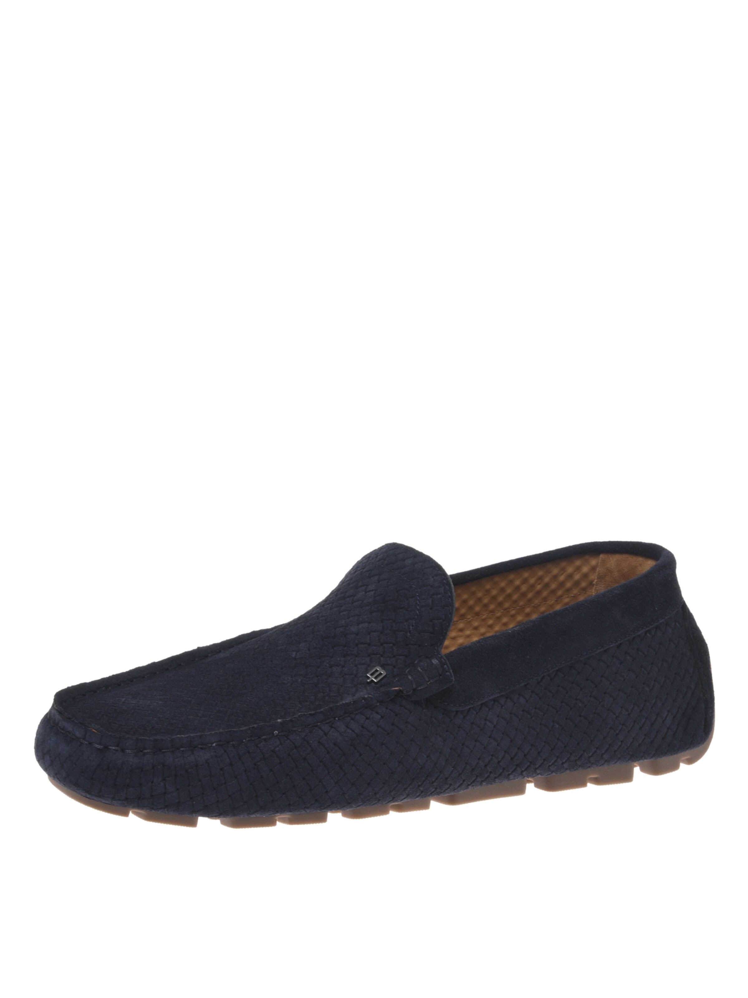 BALDININI Mocassins in Blauw: voorkant