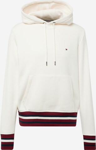 TOMMY HILFIGER Суичър в бяло: отпред