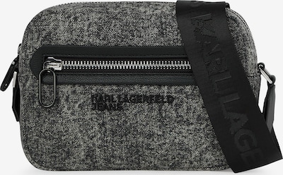 KARL LAGERFELD JEANS Torba preko ramena 'Essential' veličine One Size u crna / crna melange, Pregled proizvoda
