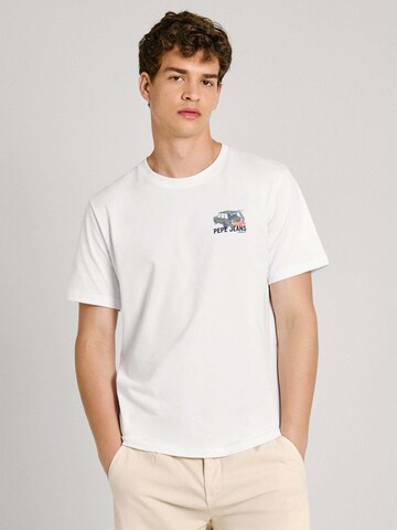 Pepe Jeans Shirt' ARSHINE ' in Weiß: Vorderseite