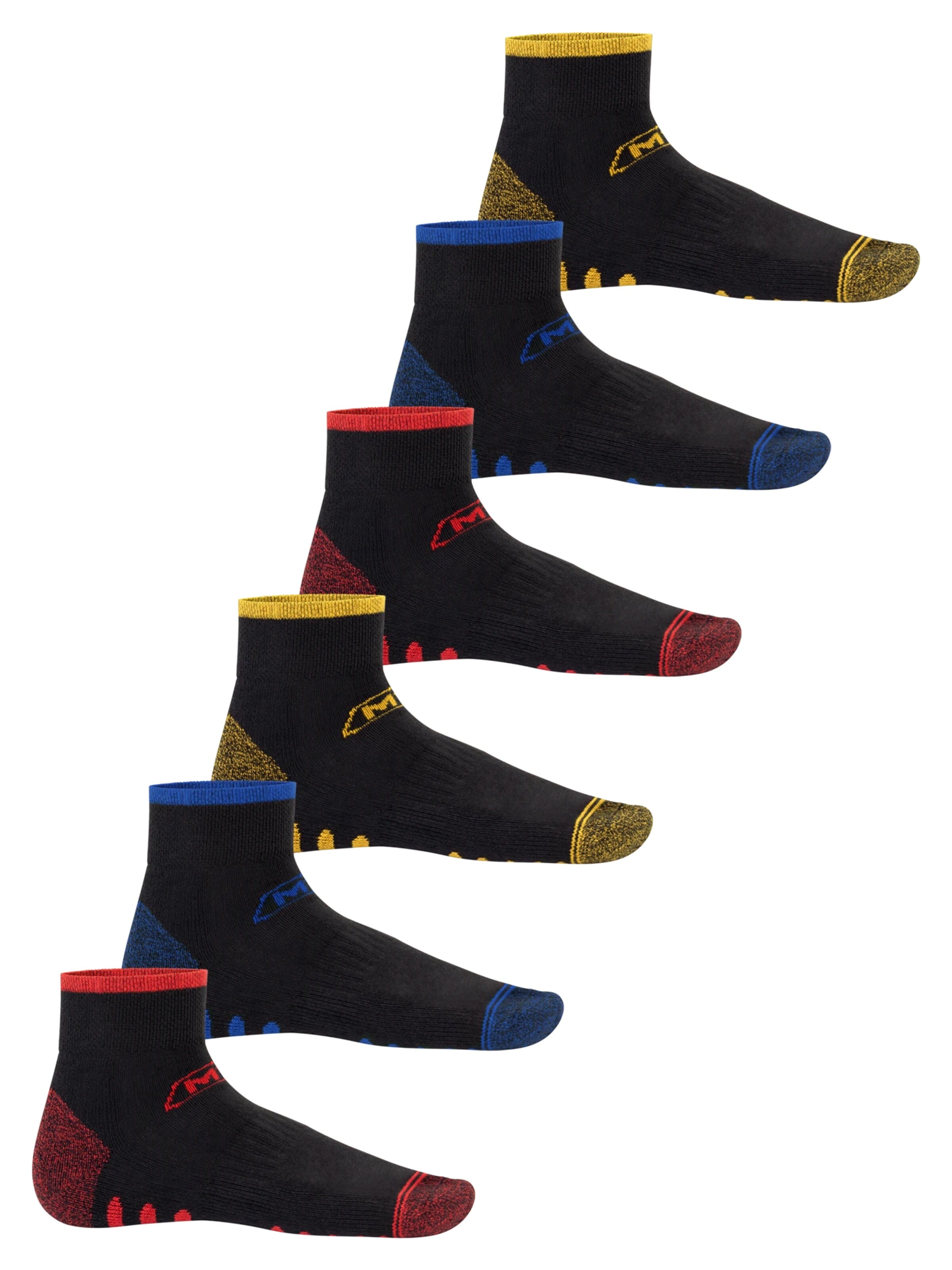 MT Ankle Socks 'Workwear' in Red: front
