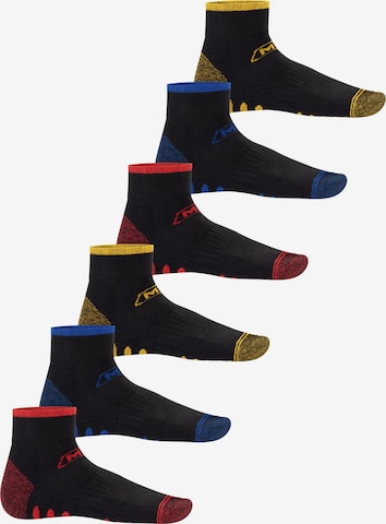 MT Ankle Socks 'Workwear' in Red: front