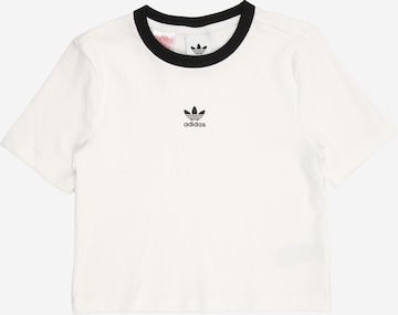 ADIDAS ORIGINALS Футболка в Белый: спереди