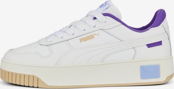 PUMA - Sapatilhas baixas 'Carina' em branco: frente