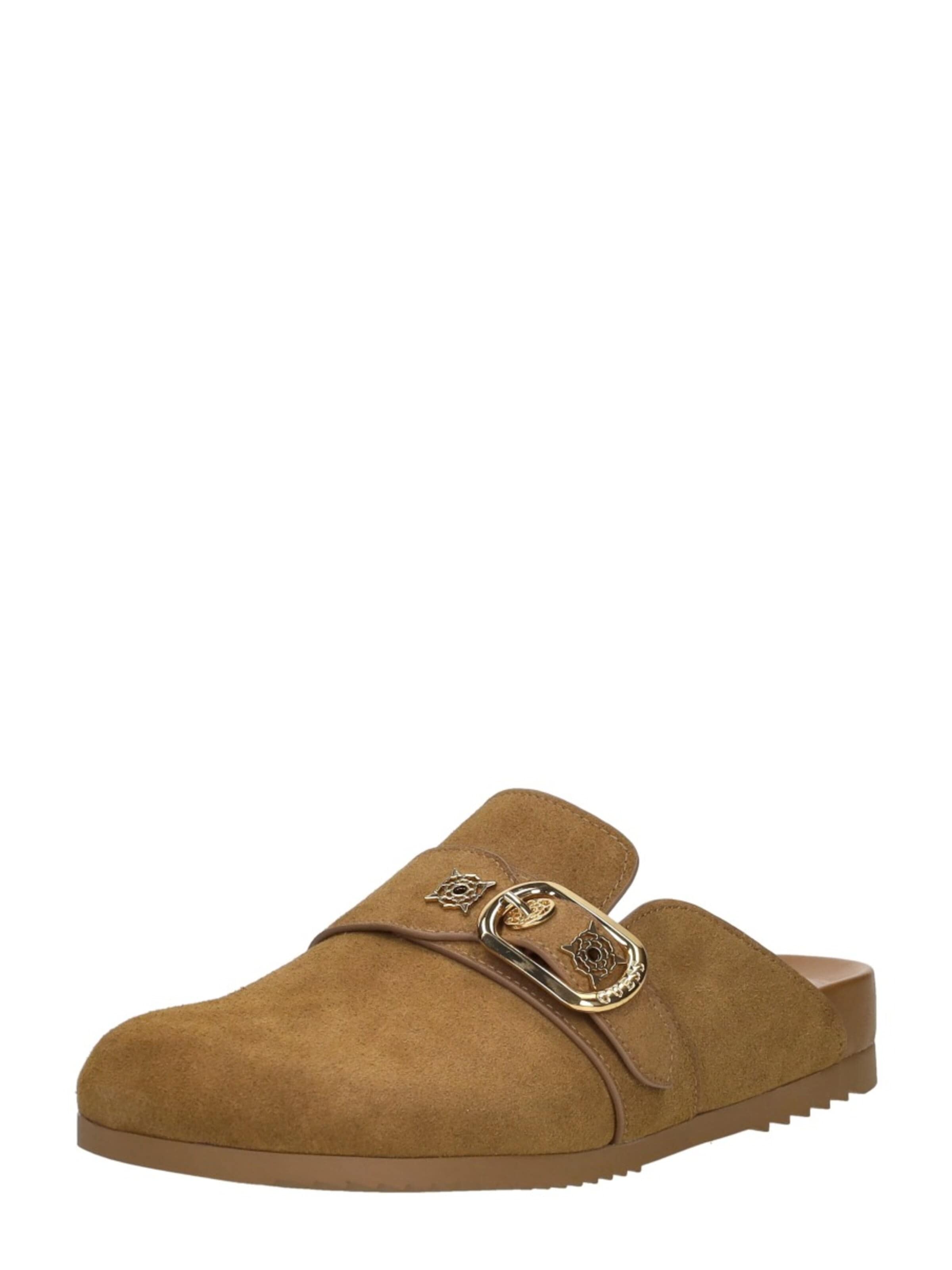 GUESS Slippers 'Galavante' in Brown