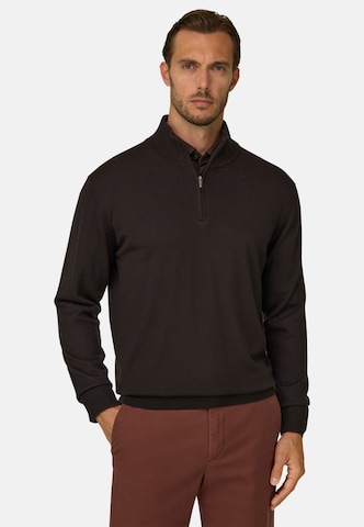Boggi Milano Pullover in Braun: Vorderseite