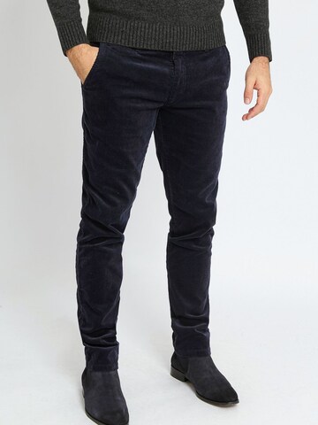 Suitable Regular Chinohose 'Plato'‌ in Blau: Vorderseite