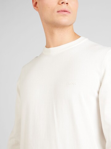 BOSS - Pullover 'Pacas-L' em branco