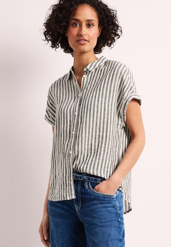 STREET ONE Bluse in Grau: Vorderseite
