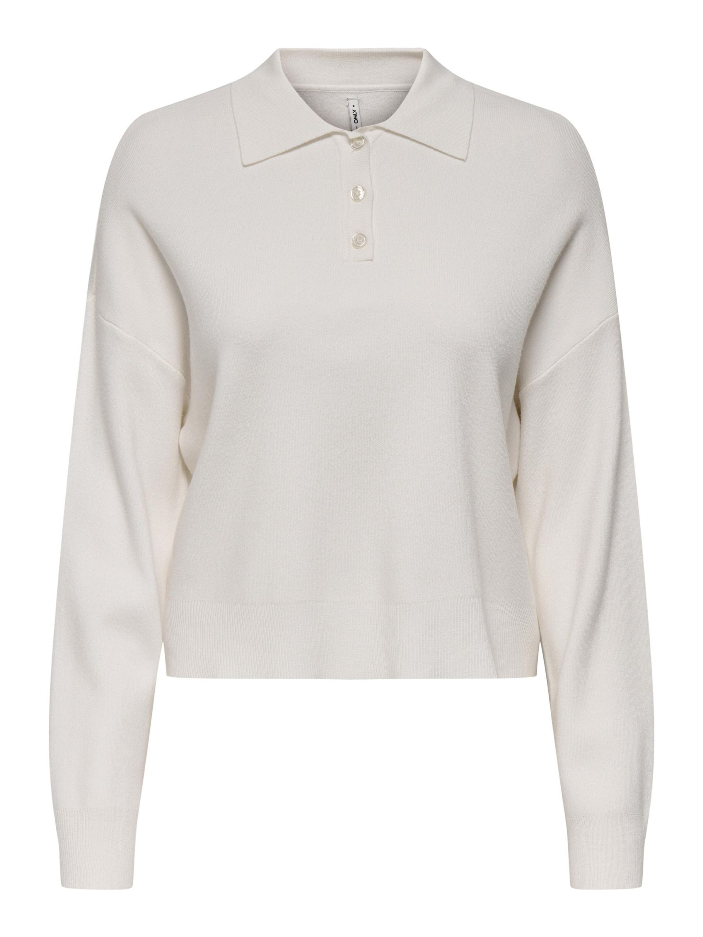 ONLY - Camiseta en blanco: frente