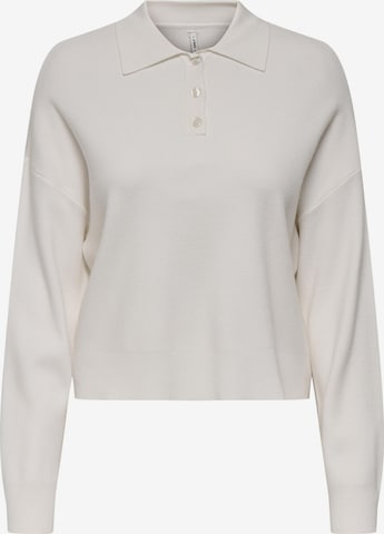 ONLY - Camiseta en blanco: frente