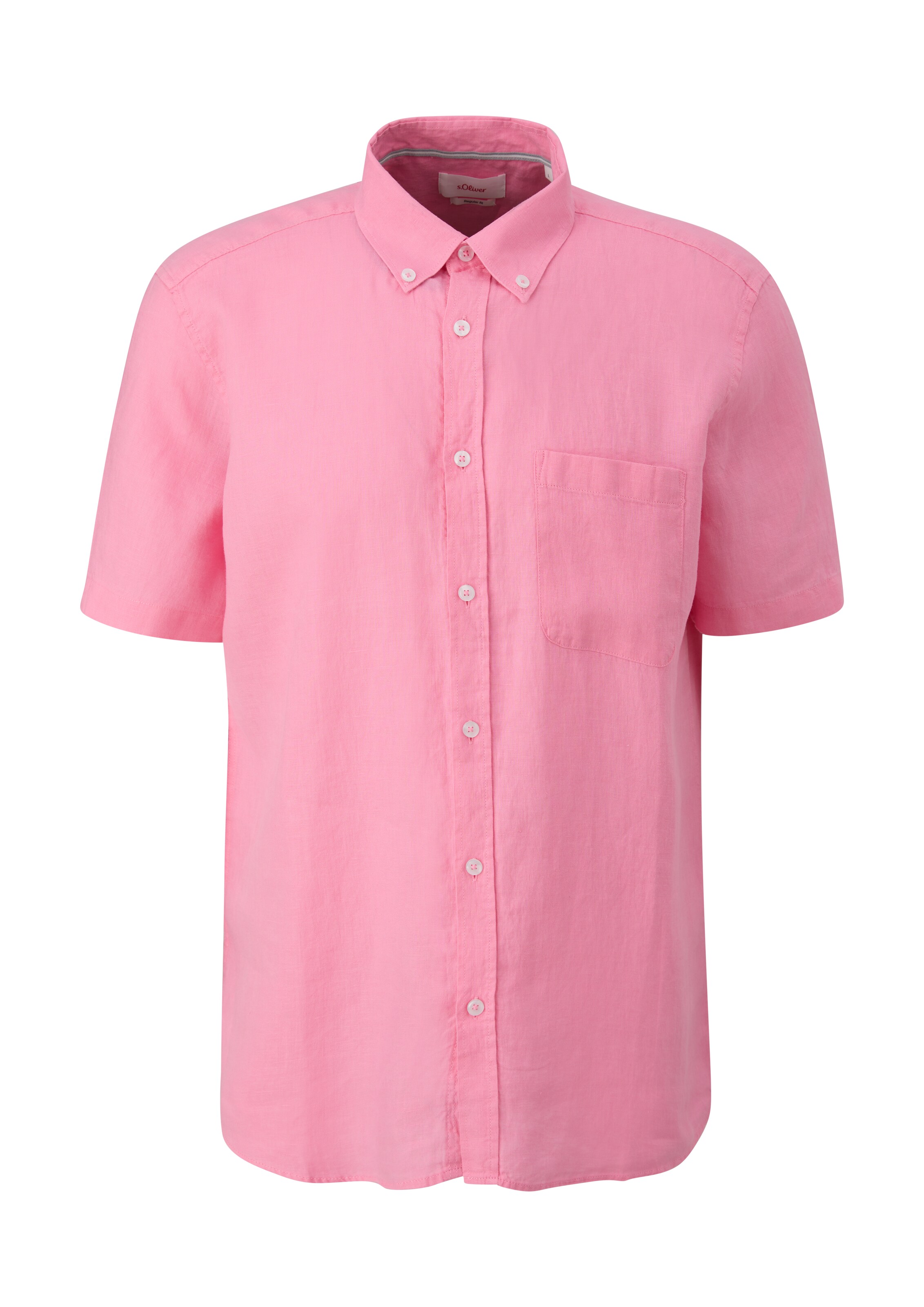 s.Oliver Overhemd in Roze: voorkant