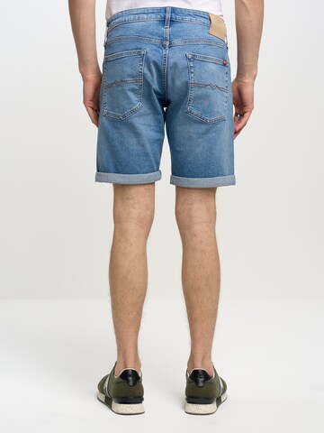 BIG STAR Regular Shorts 'Aden' in Blau