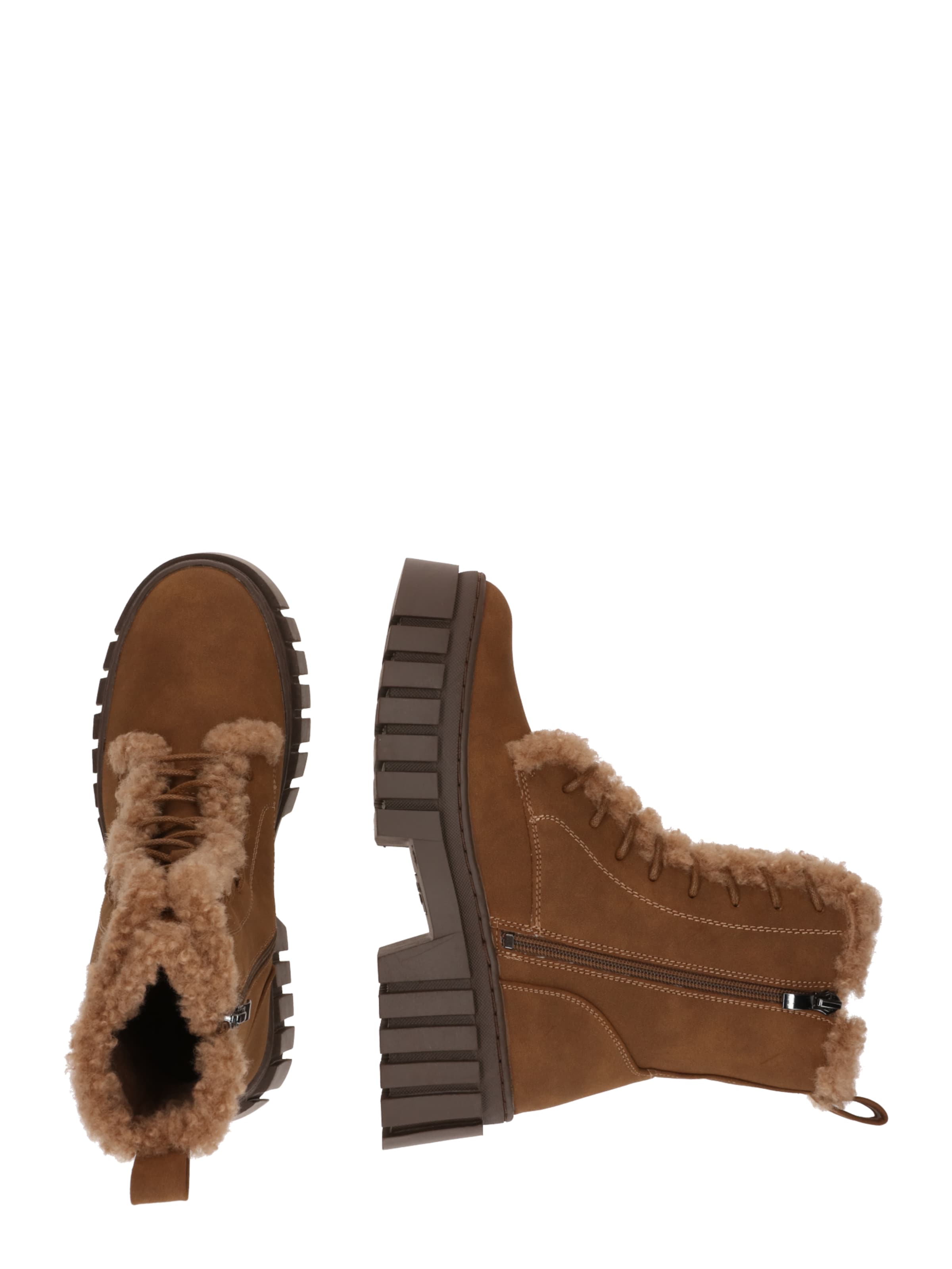 Bottines à lacets Dockers by Gerli en marron