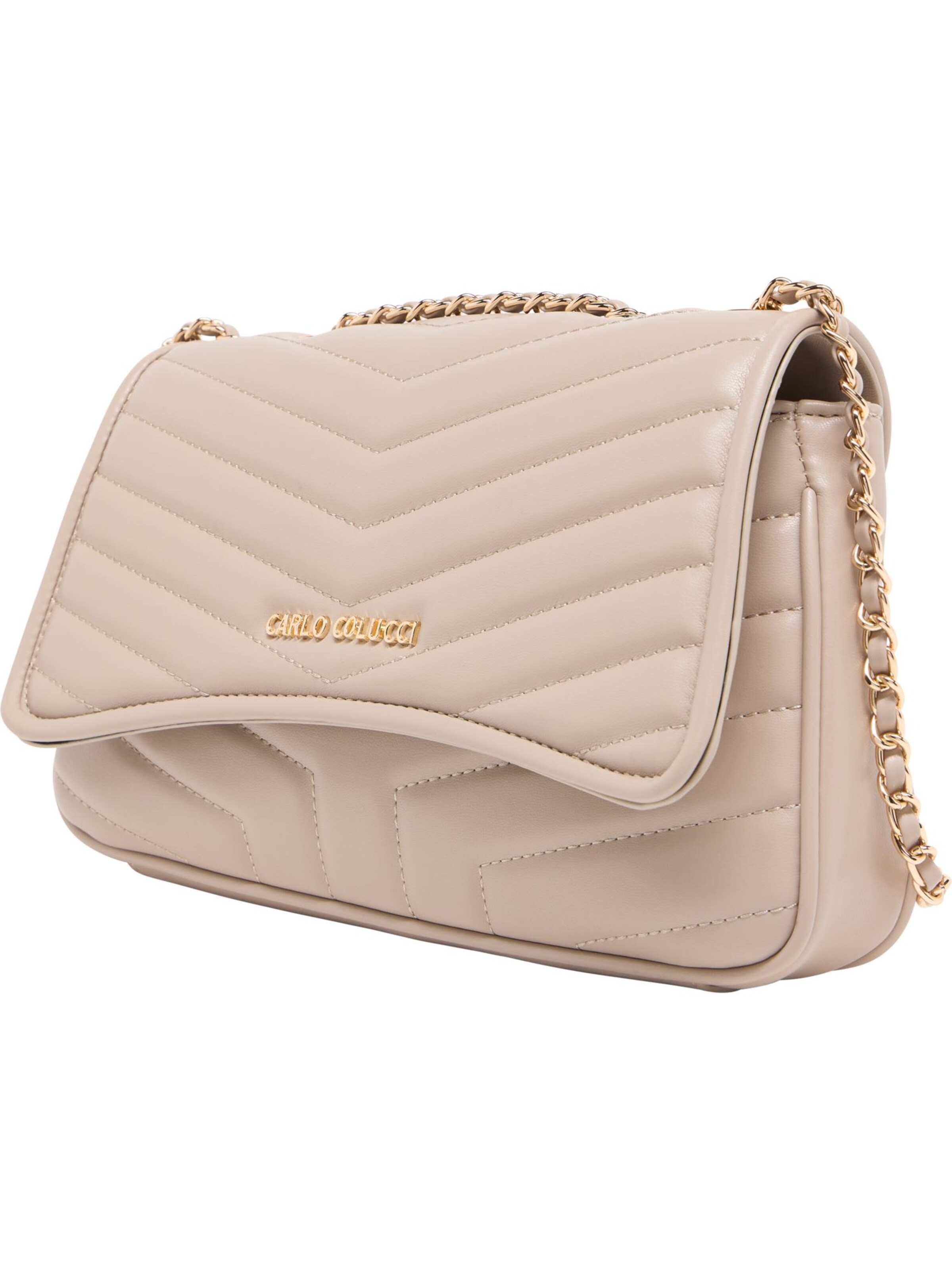 Sac à bandoulière 'Eraldi' Carlo Colucci en beige