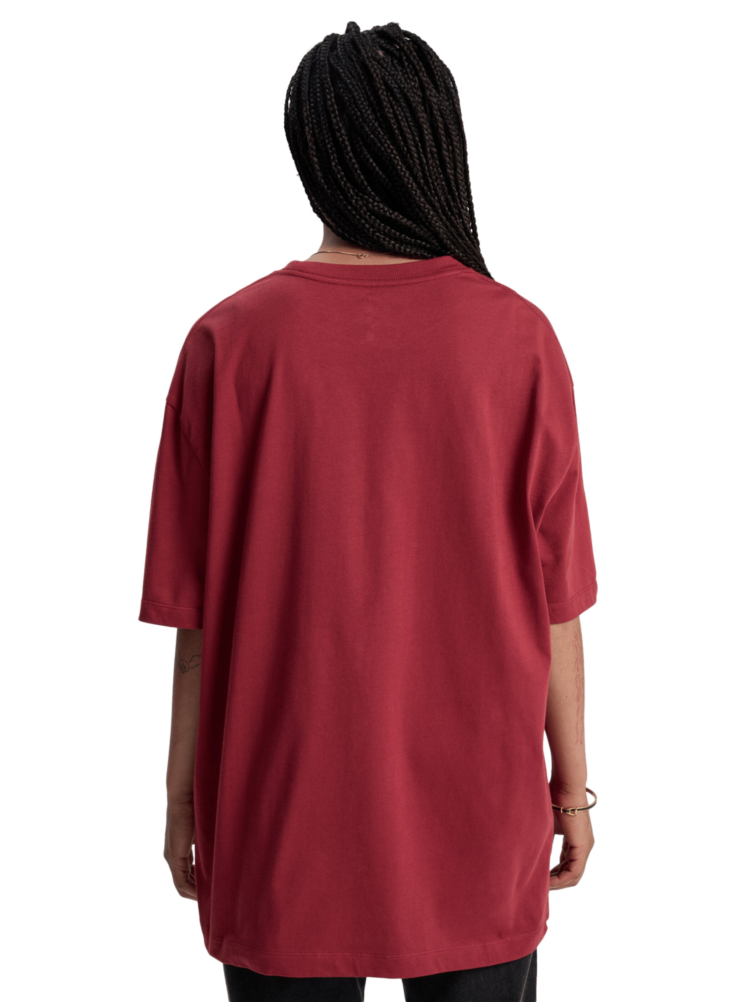 QUIKSILVER Shirt 'Boyfriend' in Red