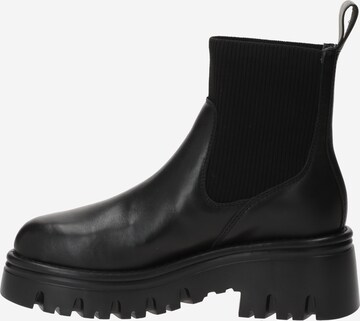 Bottines 'KOMBAT' Karl Lagerfeld en noir