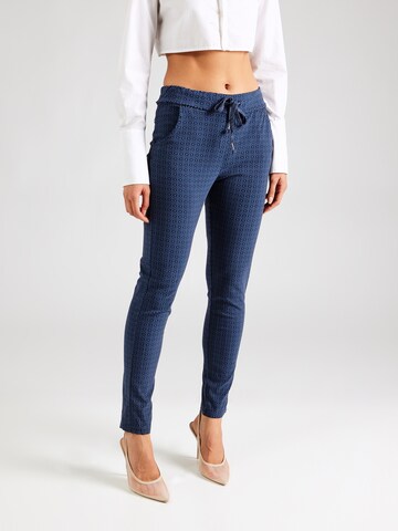 ZABAIONE Slimfit Broek 'Mi44ri' in Blauw: voorkant