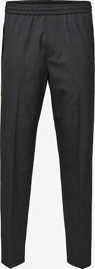 SELECTED HOMME Pantalon à plis en gris chiné, Vue avec produit