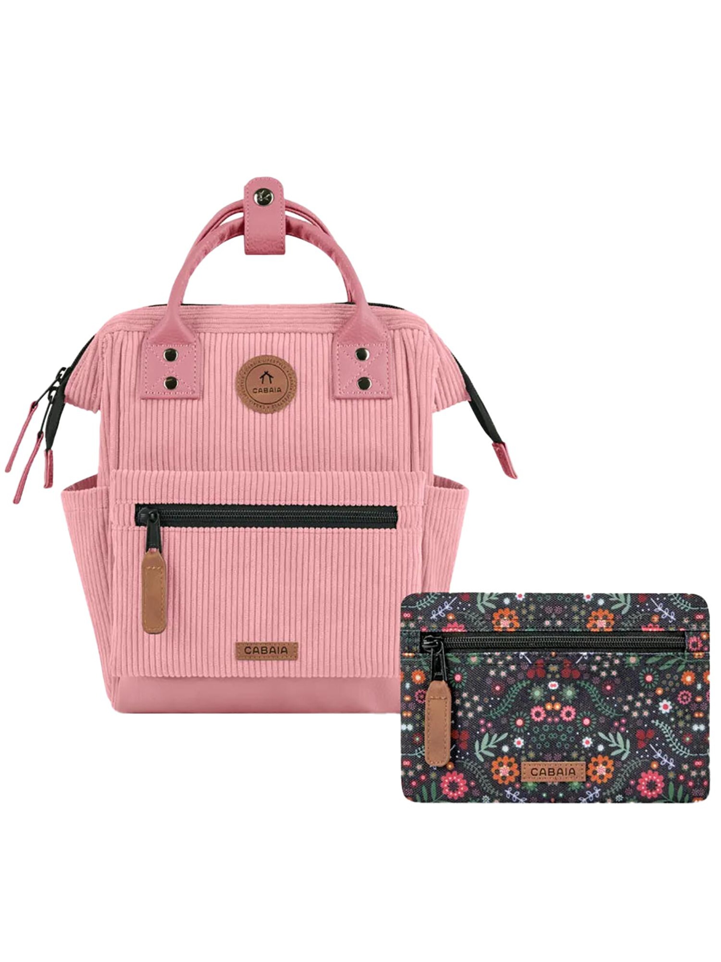 Cabaia Backpack 'Gold Coast XS' in Pink: front