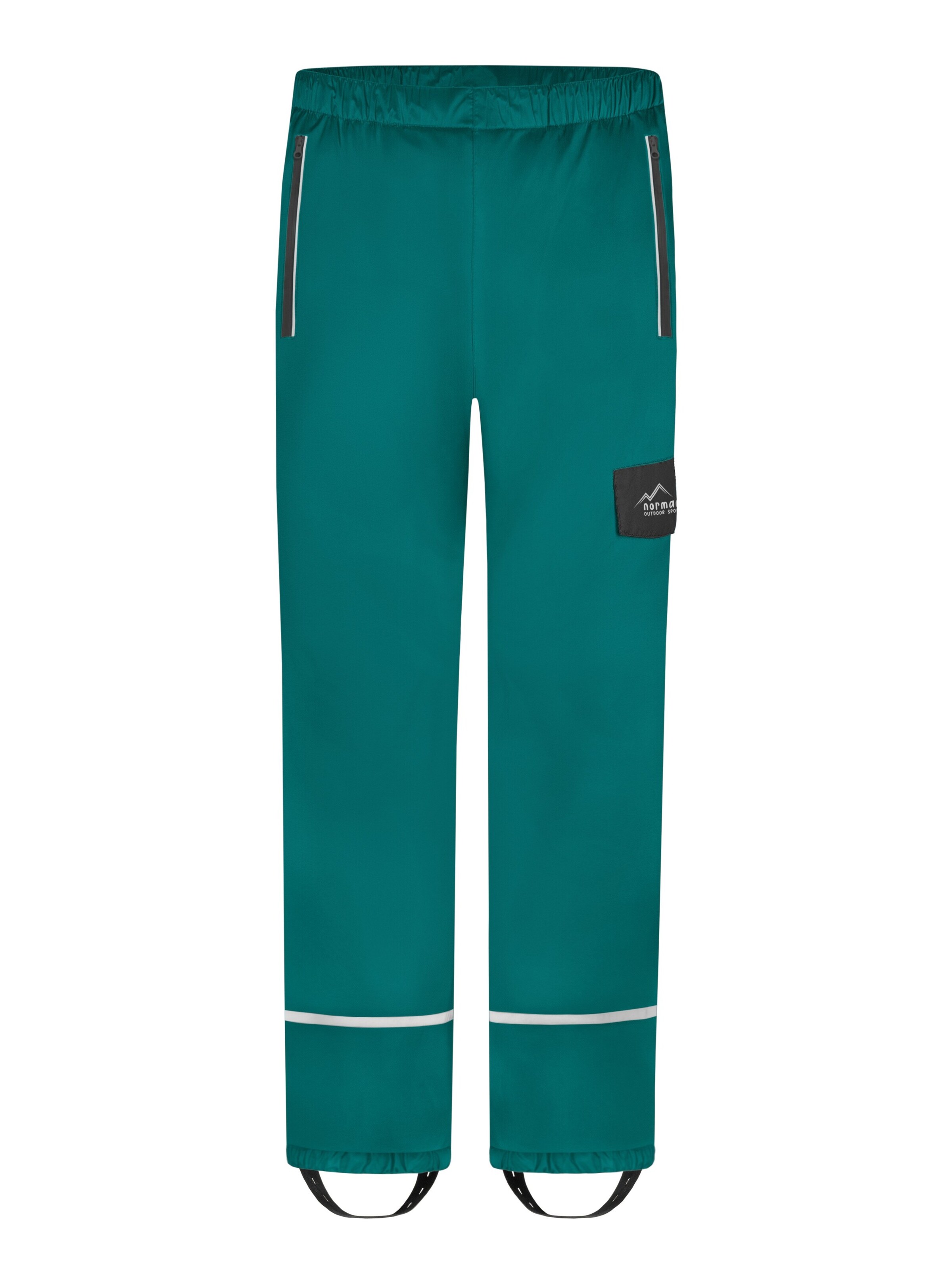 Regular Pantalon fonctionnel normani en vert : devant