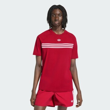 T-Shirt '98' ADIDAS ORIGINALS en rouge : devant