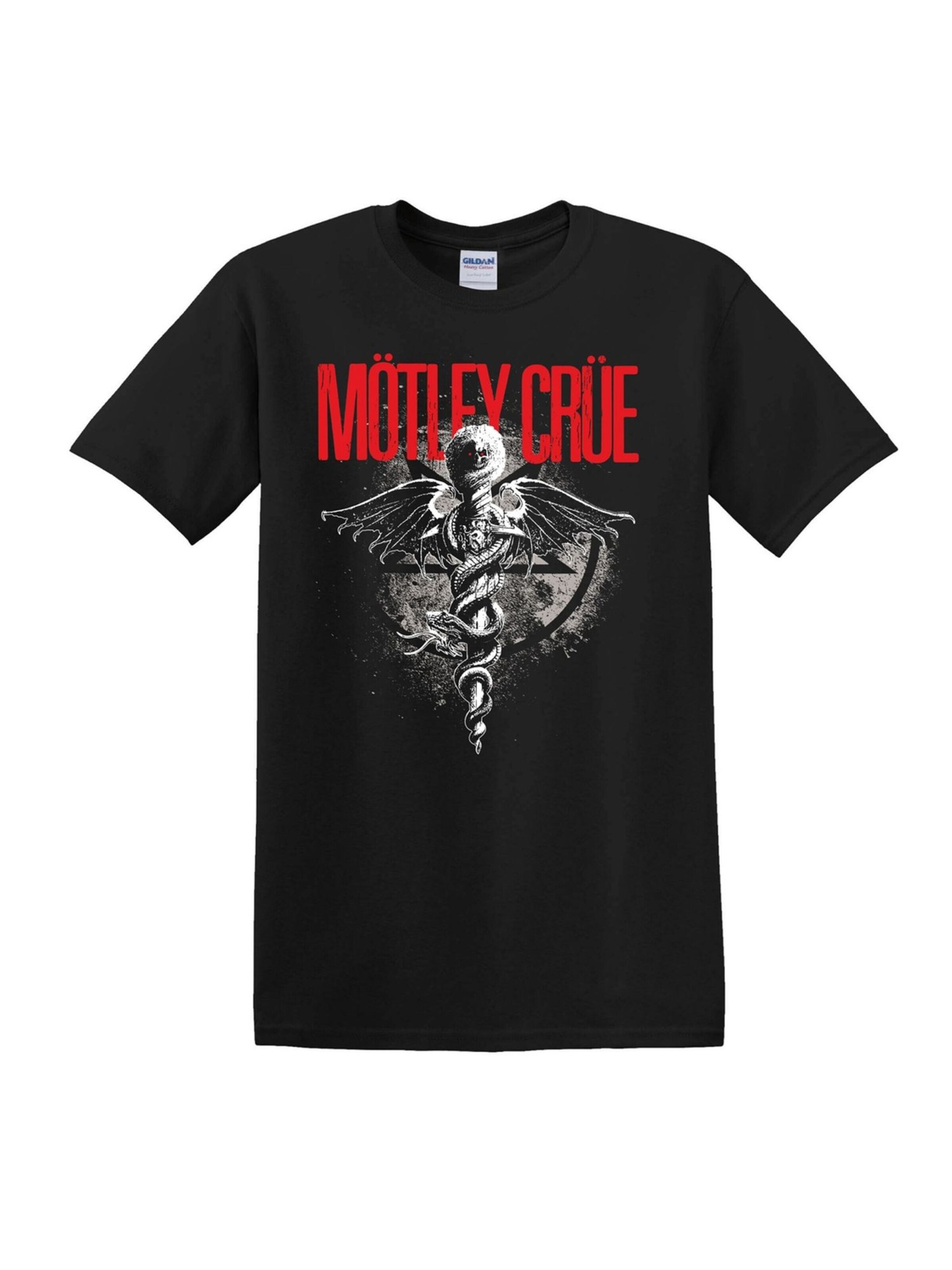 T-Shirt 'Mötley Crue Dr Feelgood T-Shirt' Mötley Crue en noir : devant