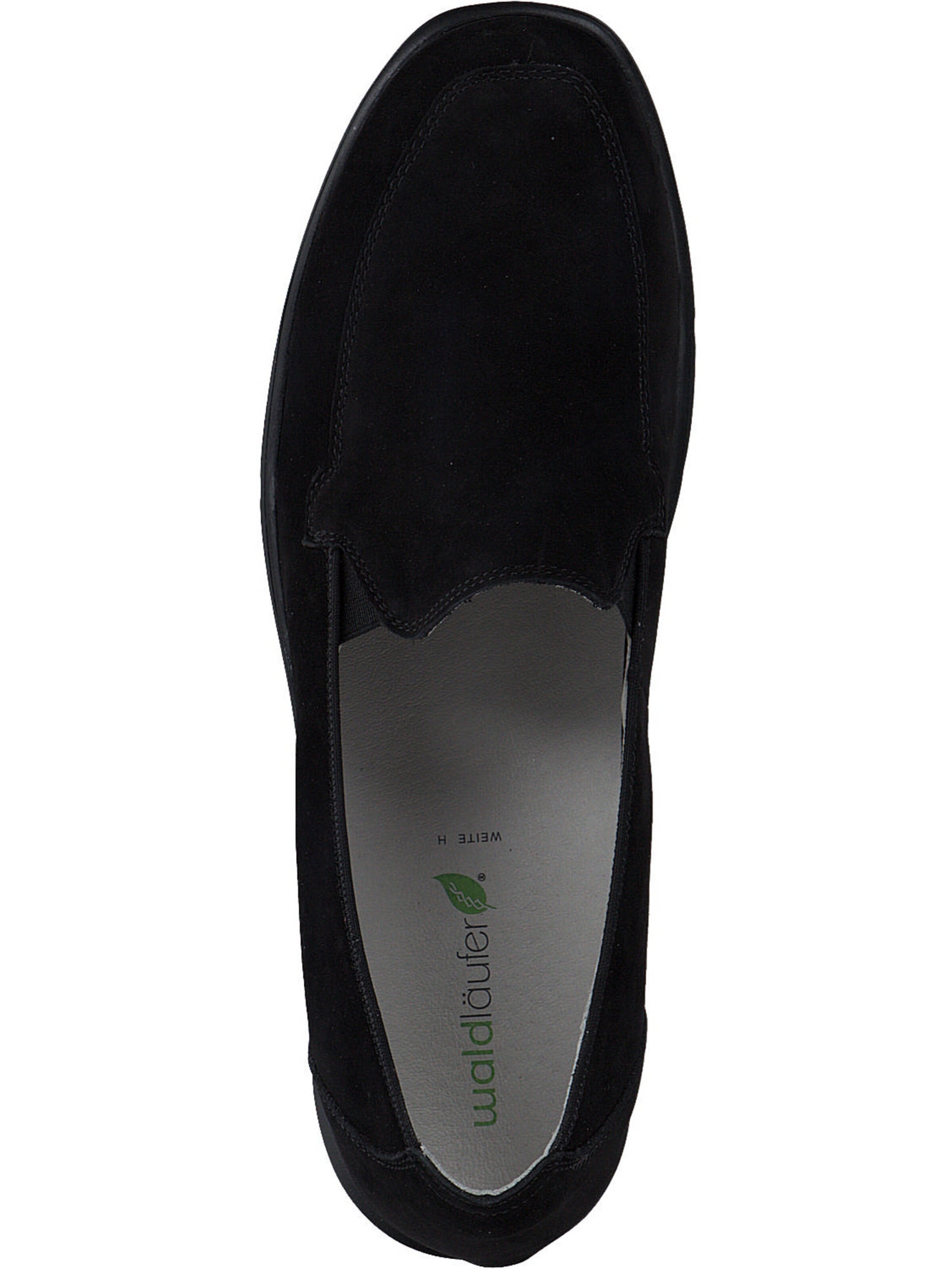 WALDLÄUFER Slipper 'Bruni 902501' in Schwarz