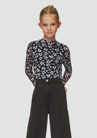 s.Oliver Shirt in Zwart: voorkant