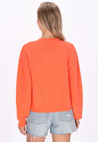 Pull-over 'Boho' IZIA en orange