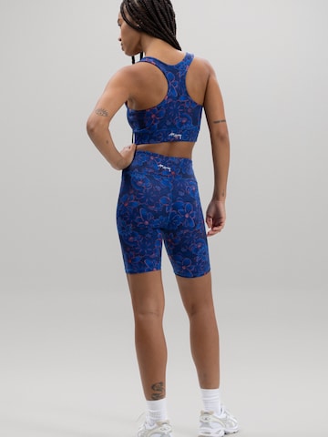 Hey Honey Skinny Leggings 'Biker' in Blue