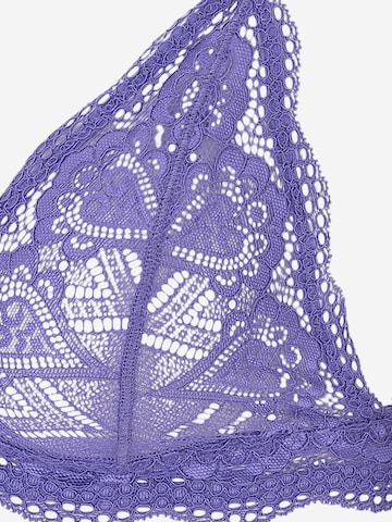 Samsøe Samsøe Triangle Bra 'Marilyn' in Purple