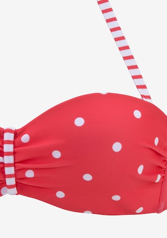 s.Oliver Balconette Bikinitop 'Audrey' in Rot