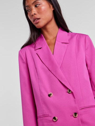 PIECES - Blazer 'Amalie' em roxo