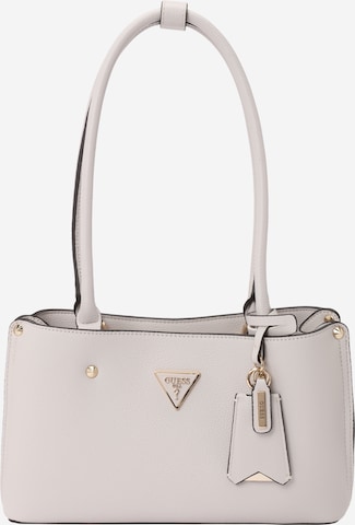 GUESS Shoulder Bag 'Meridian' in Beige: front
