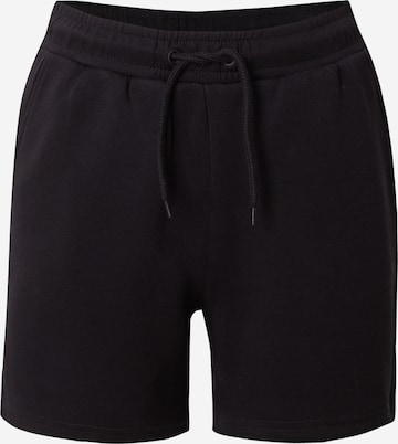 ONLY PLAY - regular Pantalón deportivo 'LOUNGE' en negro: frente