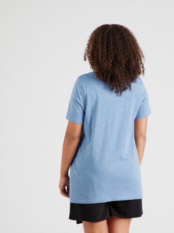 ONLY Carmakoma T-Shirt 'CARASJA' in Blau