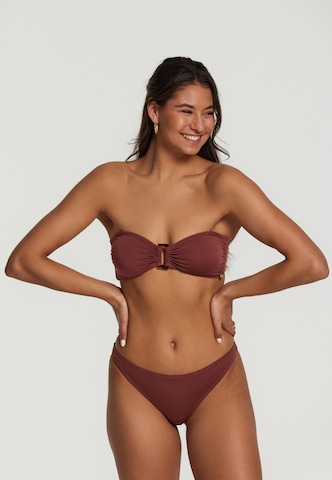 Shiwi Bandeau Bikini 'Zoe' in Brown