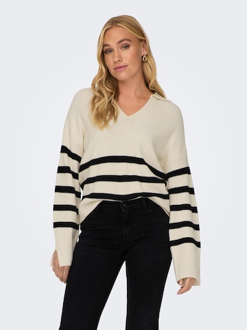 ONLY - Pullover 'MONNA' em bege