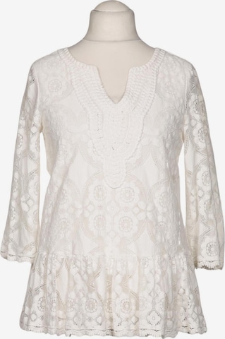 HALLHUBER Bluse M in Weiß: Vorderseite