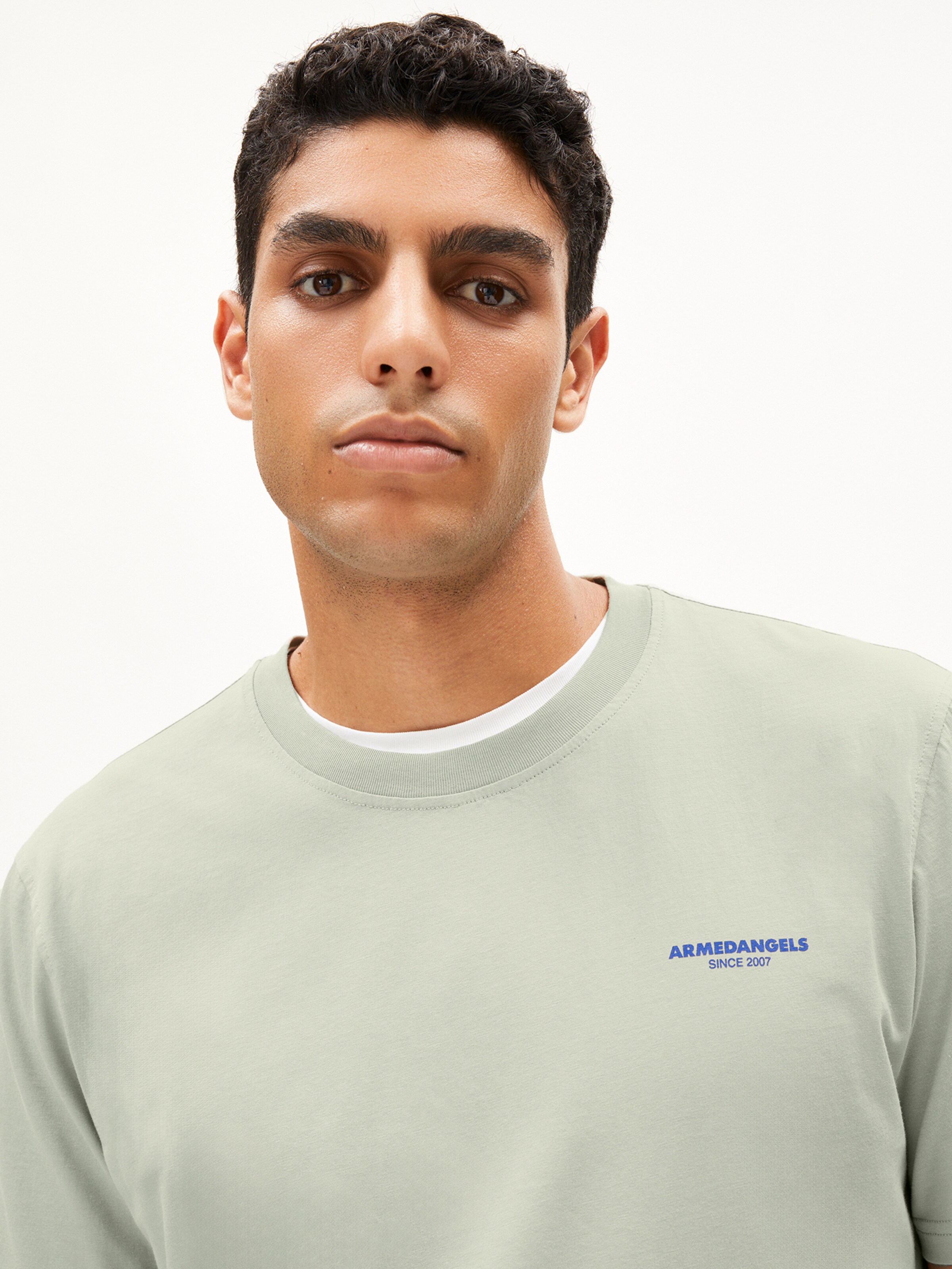 ARMEDANGELS Shirt 'MAARKOS LIGHT SUN' in Green