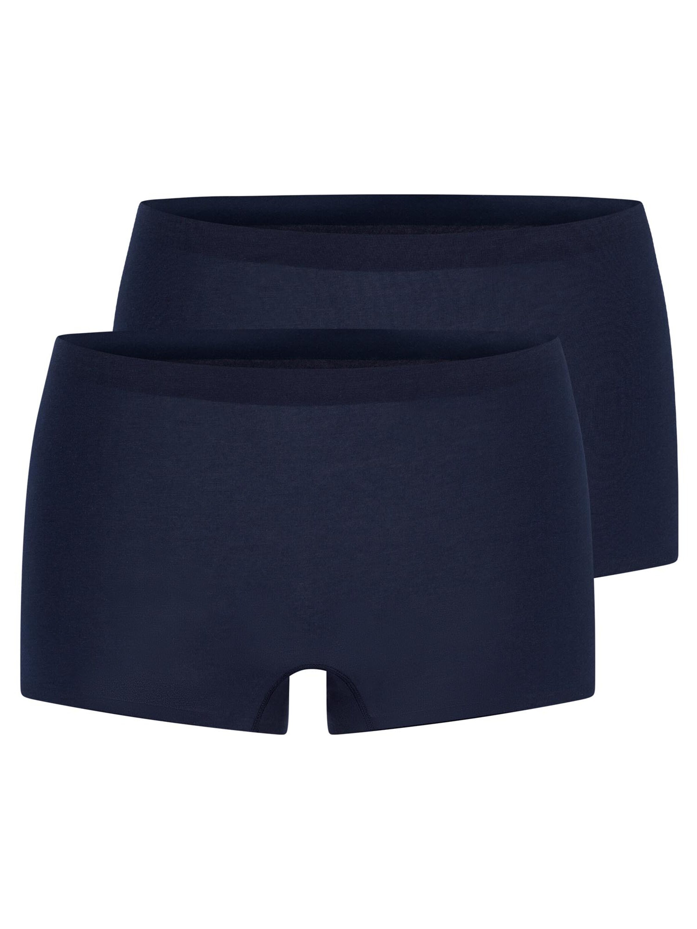 Mey Boyshorts 'Natural Second Me' in Blue: front