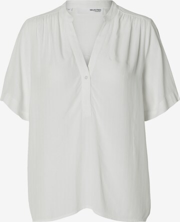 SELECTED FEMME Blouse 'Susie-Mivia' in White: front