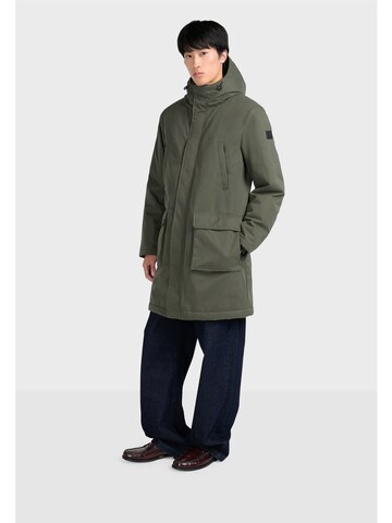 Canadian Classics Zimní parka ' FOSTHALL ' – zelená: přední strana