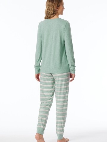 Pyjama ' Casual Essentials ' SCHIESSER en vert