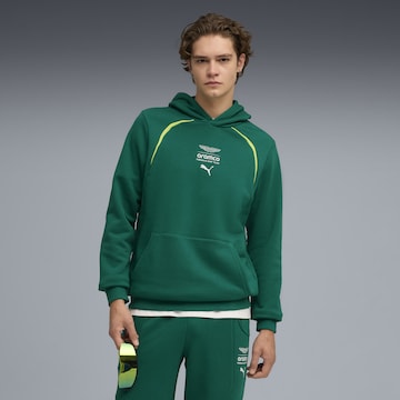 Sweat-shirt PUMA en vert : devant