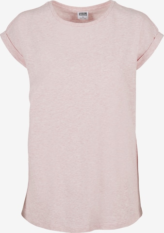 T-shirt Urban Classics en rose : devant